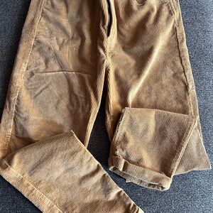 American Eagle Outfitters Tan Straight Leg Pants